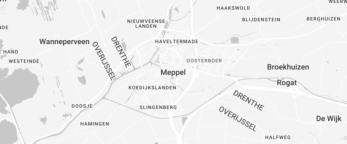 Huis huren in Meppel