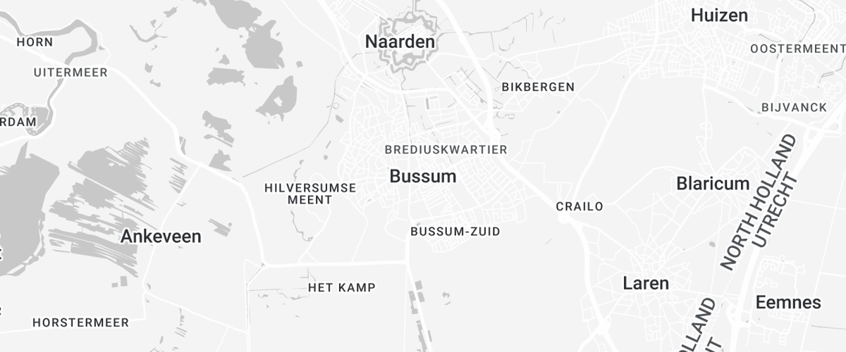 Studio huren in Bussum