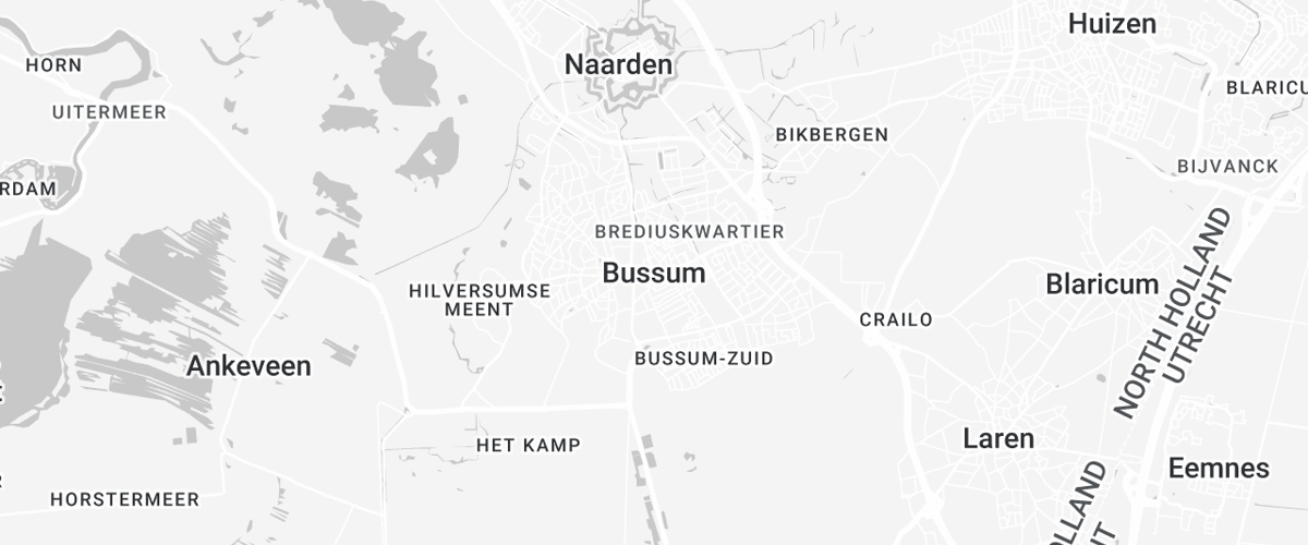 Appartement huren in Bussum