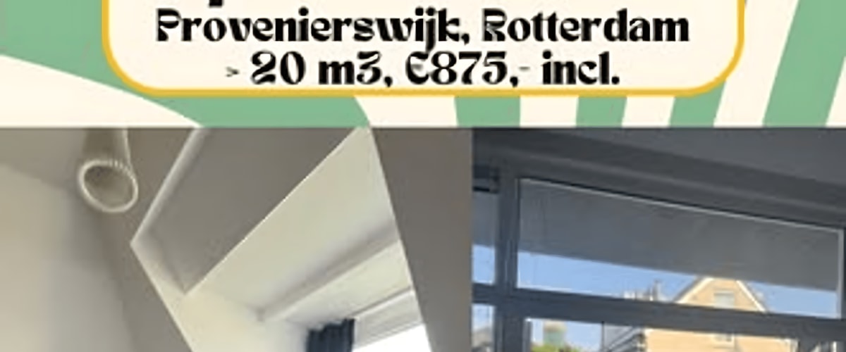 Kamer huren in Rotterdam