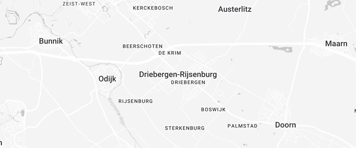Appartement huren in Driebergen Rijsenburg