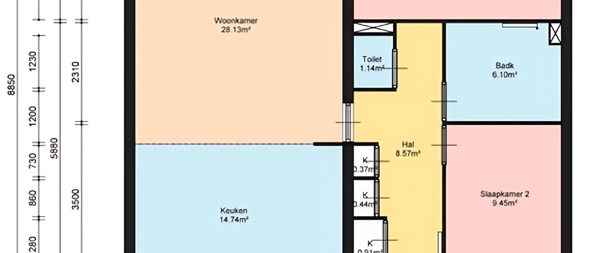 Appartement huren in Almere
