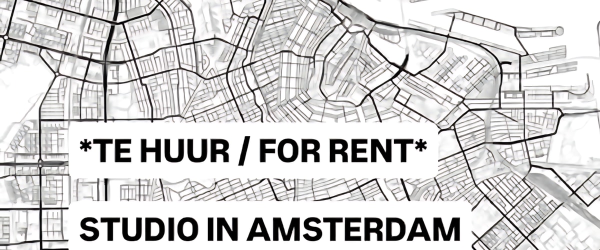 Studio huren in Amsterdam