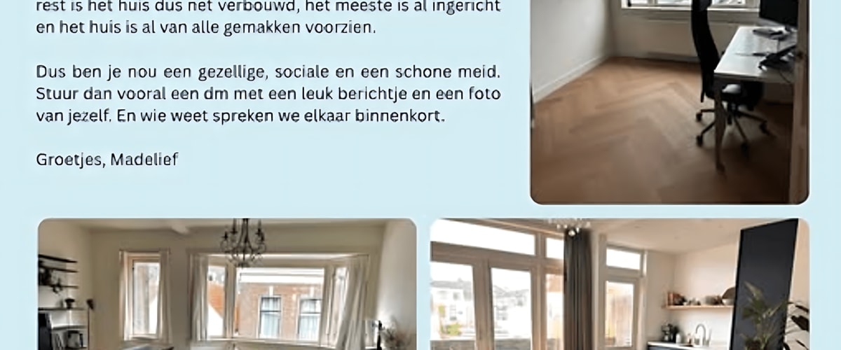 Kamer huren in Utrecht