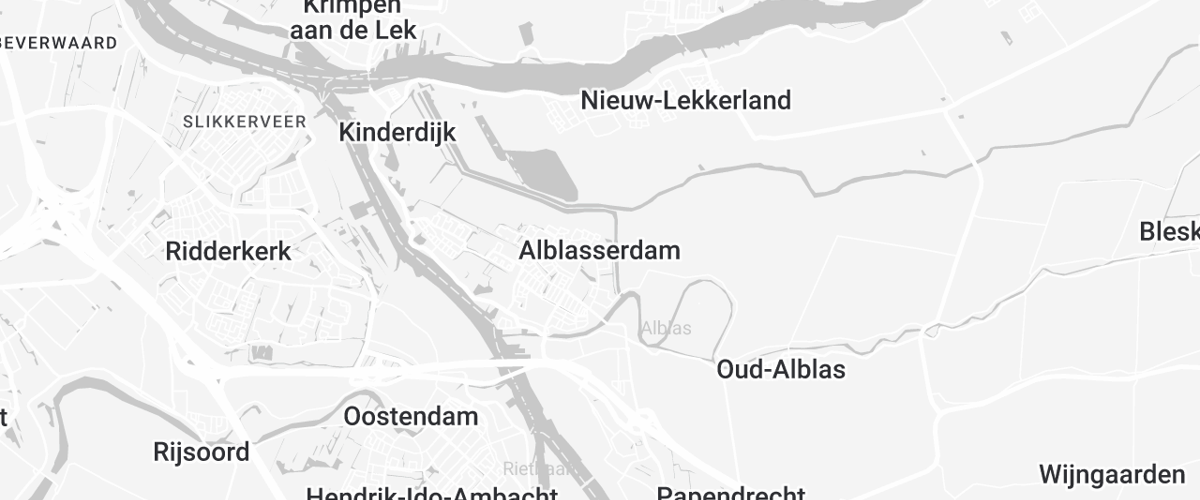 Appartement huren in Alblasserdam