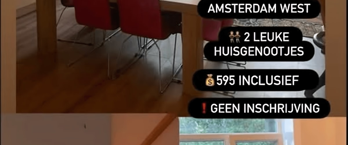 Kamer huren in Amsterdam