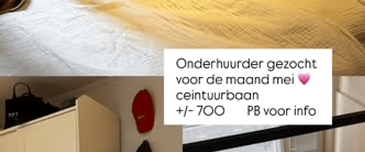 Kamer huren in Amsterdam