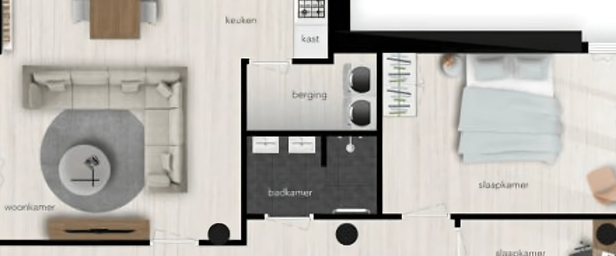 Appartement huren in Roosendaal