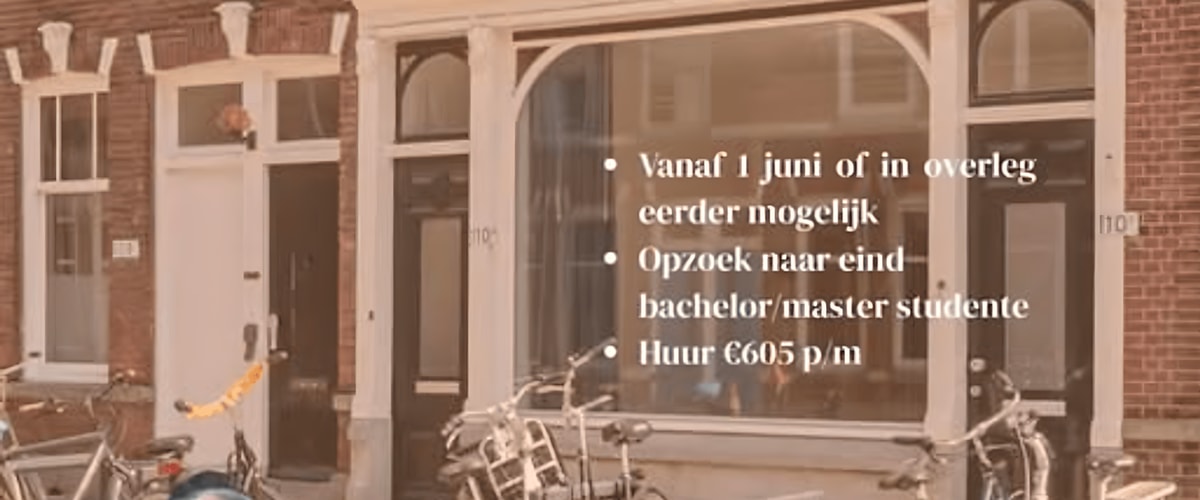 Kamer huren in Rotterdam