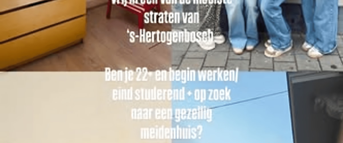 Kamer huren in Den Bosch