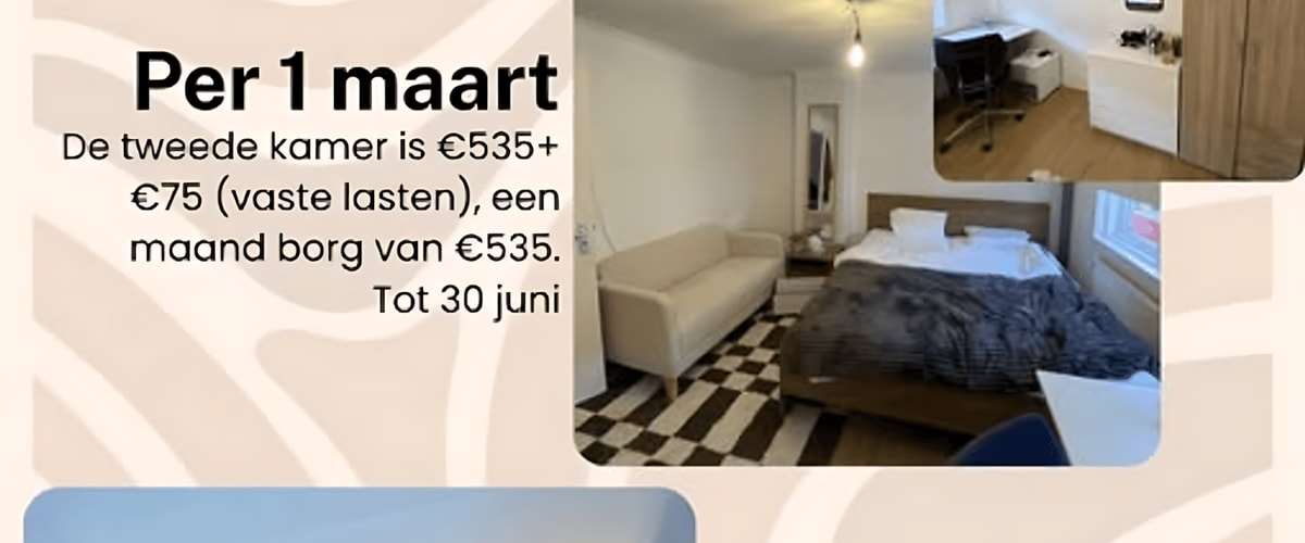 Kamer huren in Utrecht
