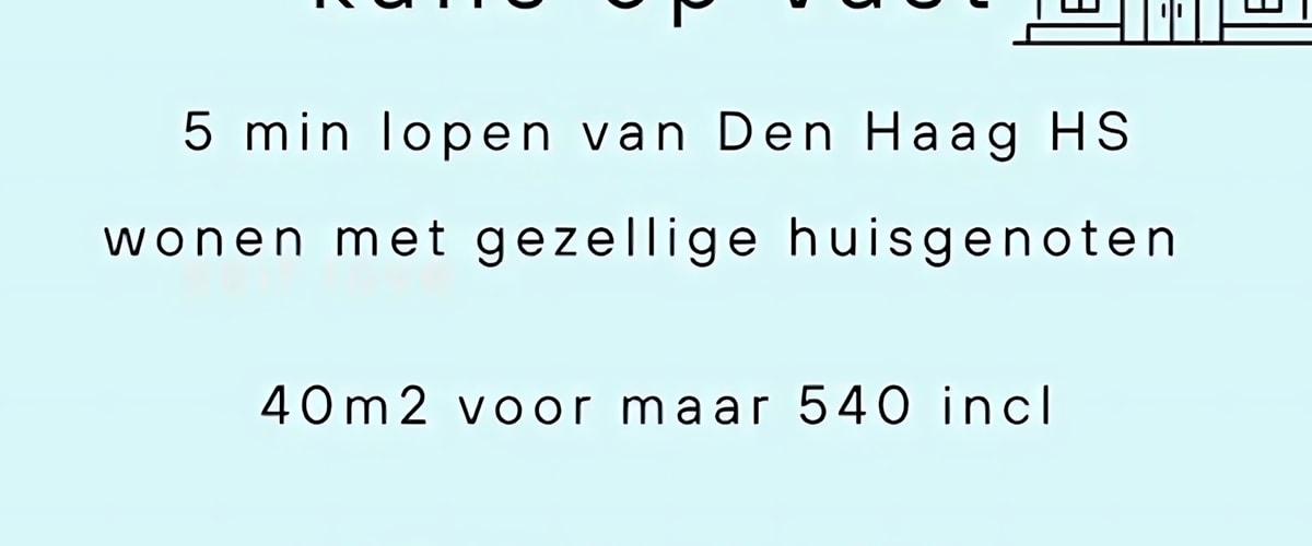 Kamer huren in Den Haag