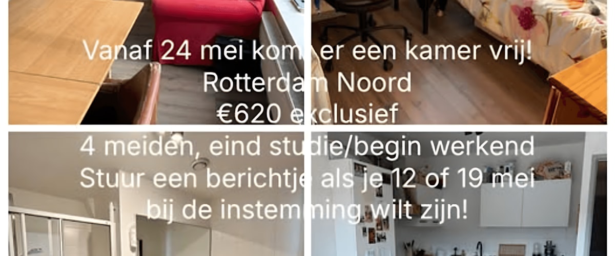 Kamer huren in Rotterdam