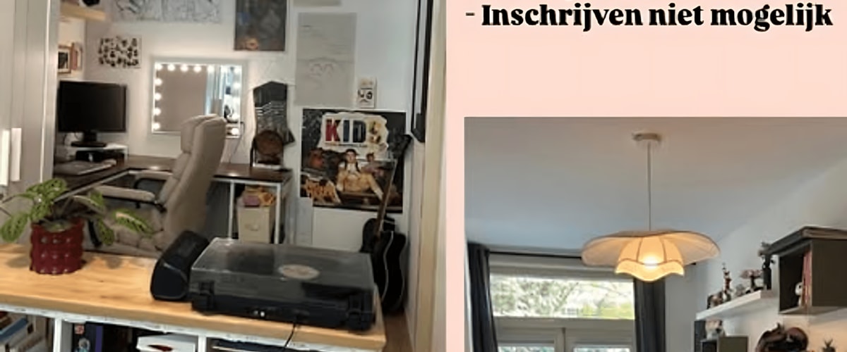 Kamer huren in Amsterdam