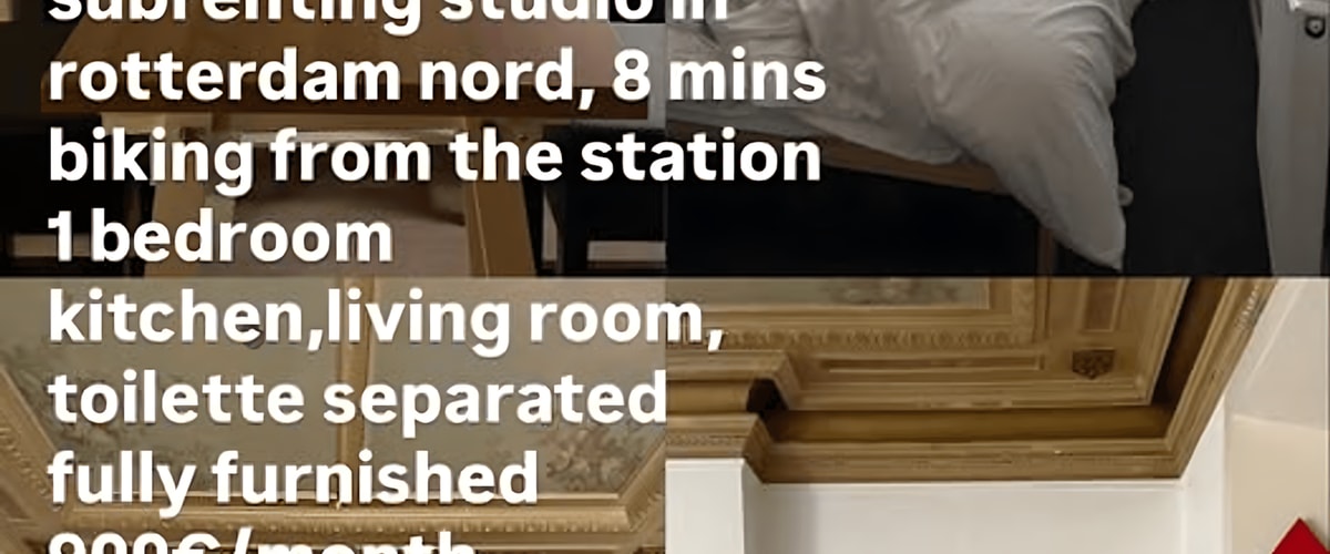 Studio huren in Rotterdam
