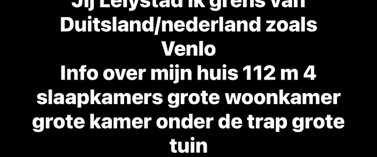 Huis huren in Lelystad