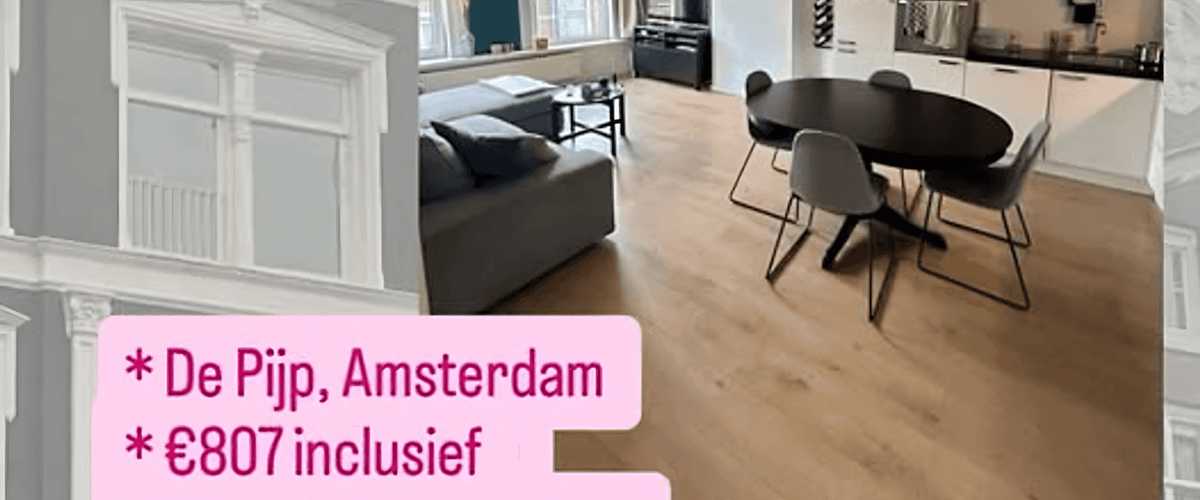 Kamer huren in Amsterdam