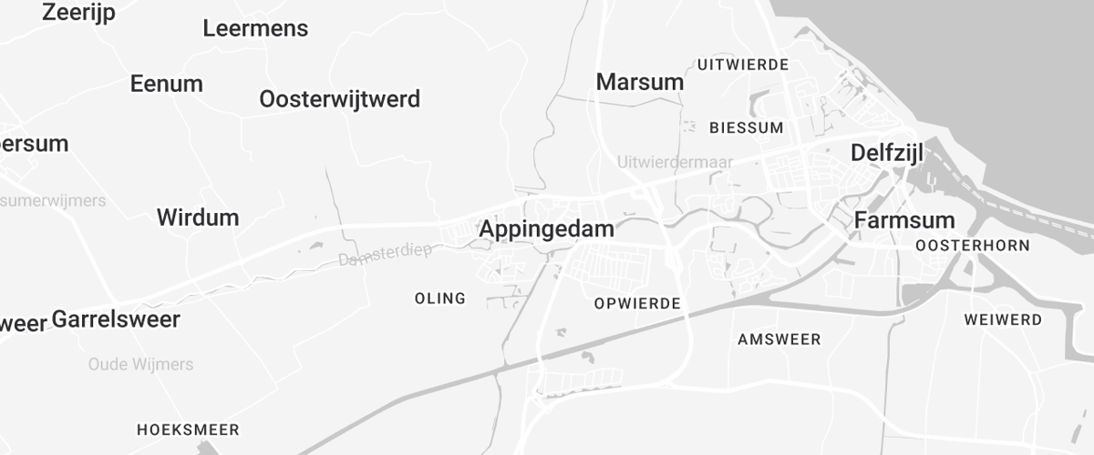 Appartement huren in Appingedam