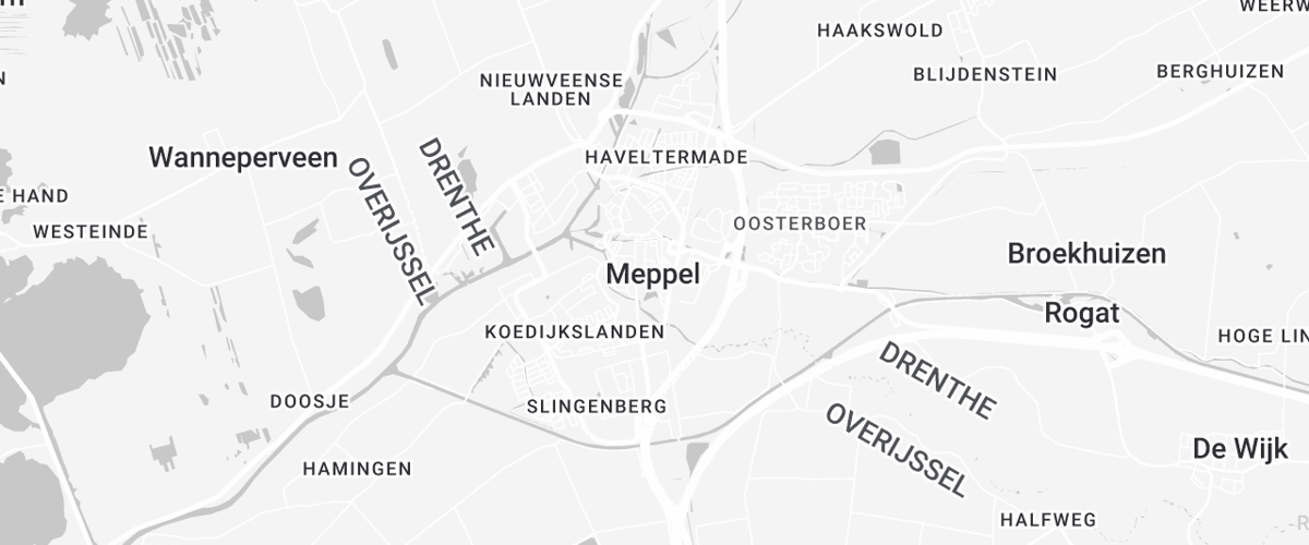 Appartement huren in Meppel