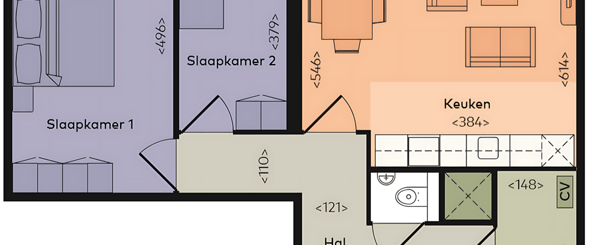 Appartement huren in Leiden