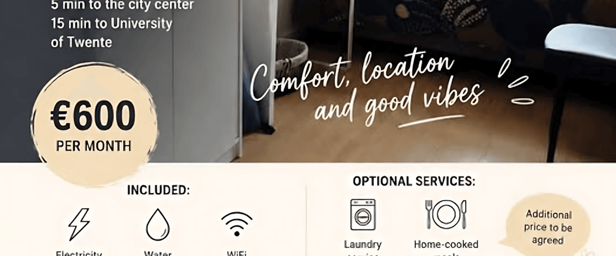 Kamer huren in Enschede