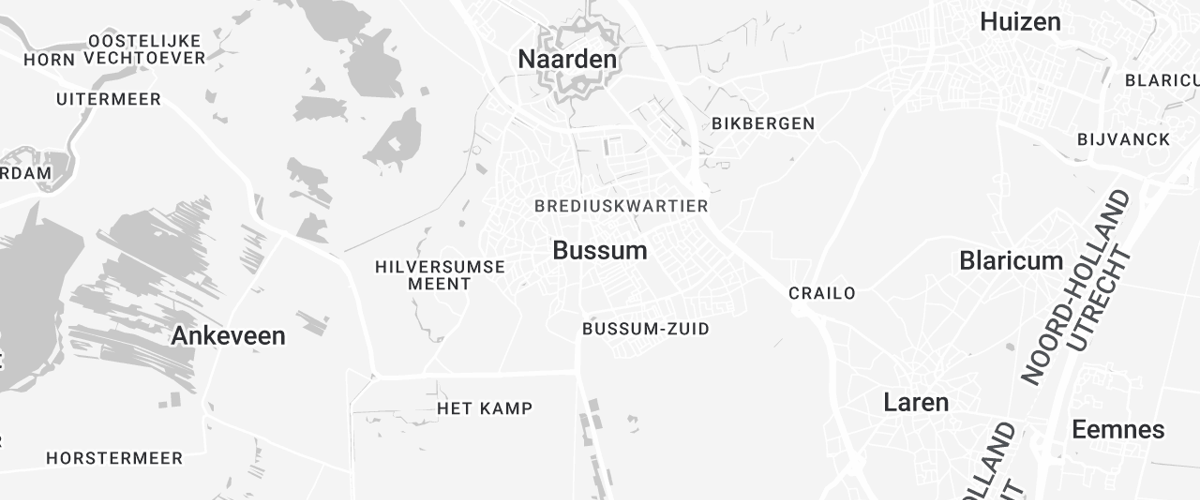 Appartement huren in Bussum