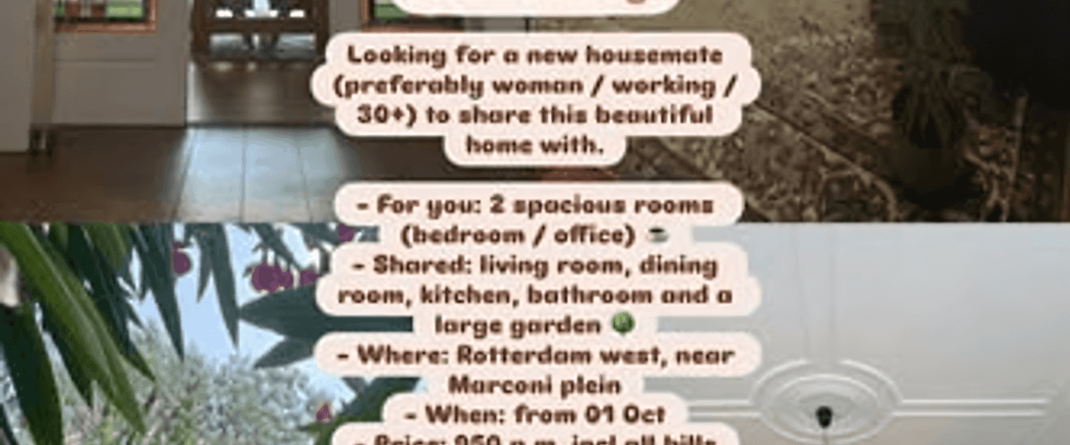 Kamer huren in Rotterdam