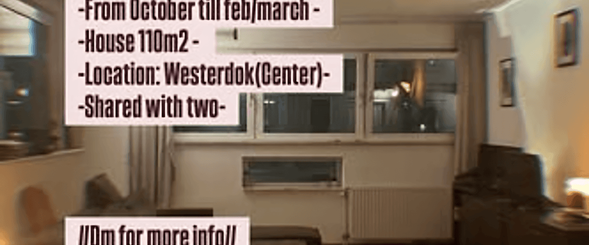 Kamer huren in Amsterdam