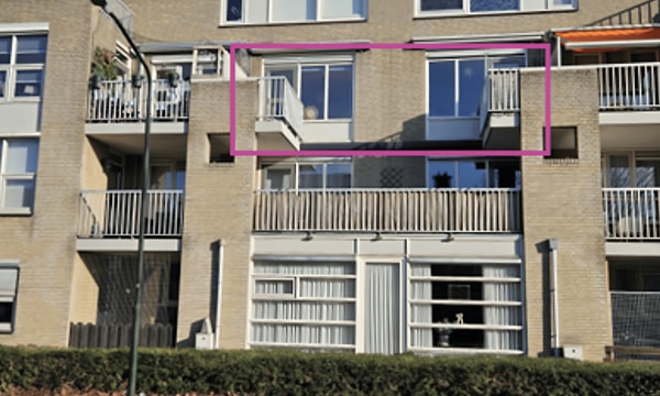 Appartement | 59m² | €577,-