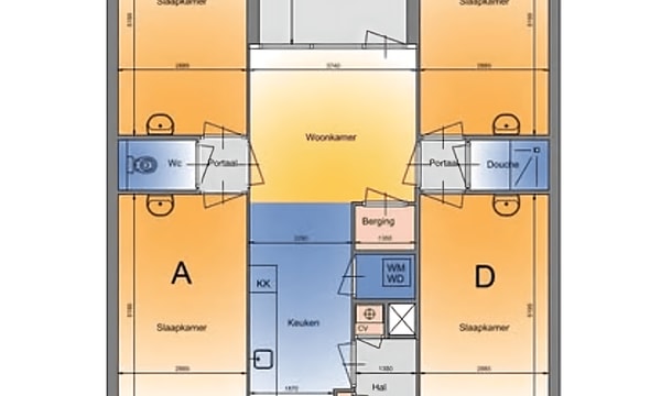Kamer | 15m² | €505,-
