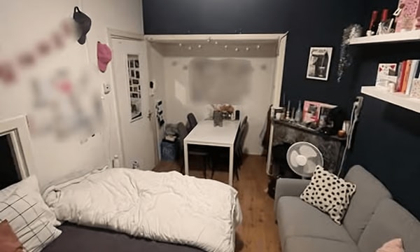 Kamer | 16m² | Molukkenstraat | €464,-