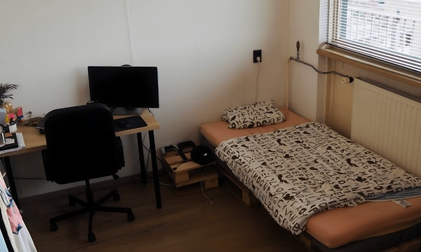 Kamer | 13m² | Jan Vermeerstraat | €525,-