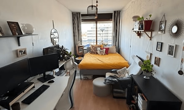 Kamer | m² | €2026,-