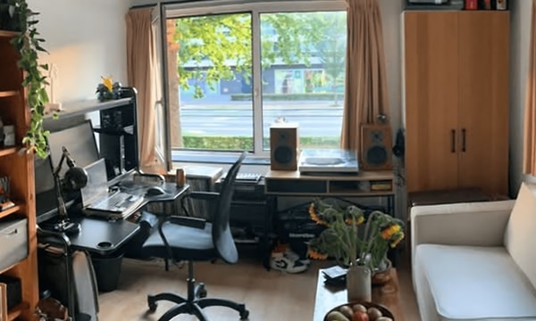 Kamer | 17m² | €600,-