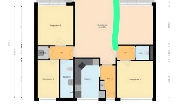Huis | 100m² | Engelandlaan | €1180,-