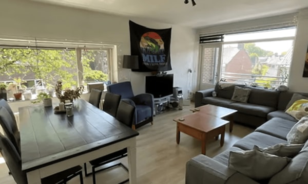 Kamer | 12m² | Van der Waalsstraat | €475,-