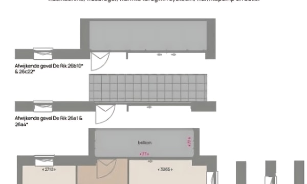 Kamer | 71m² | €1665,-