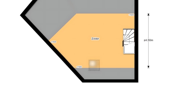 Kamer | 84m² | €1675,-