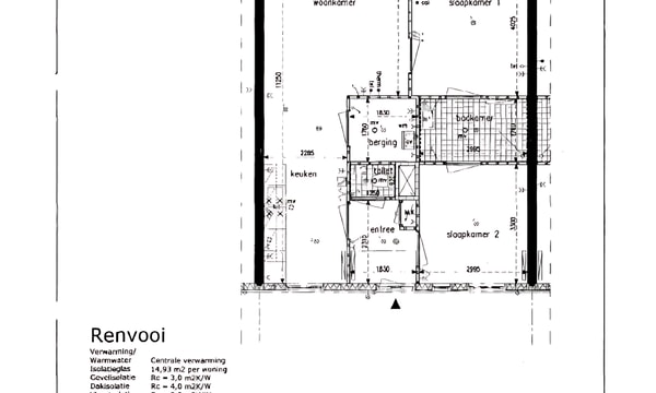 Kamer | 75m² | €1400,-