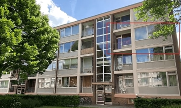 Kamer | 59m² | €498,-