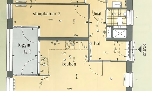 Appartement | 80m² | €1300,-