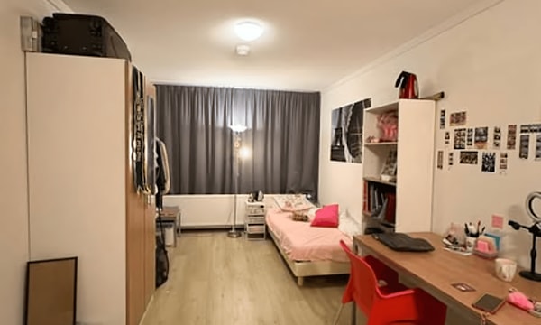 Kamer | 26m² | Gildemeestersplein | €532,-