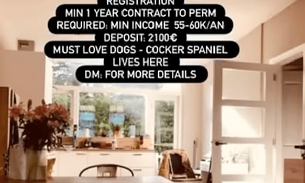 Kamer | m² | €2100,-