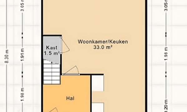 Huis | m² | €764,-