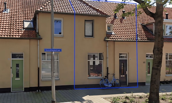 Kamer | 6m² | Korenbloemstraat | €400,-