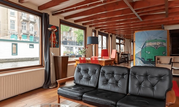 Woonboot | 82m² | Nieuwe Prinsengracht | €2300,-