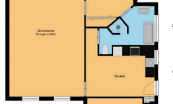 Kamer | 101m² | €2495,-