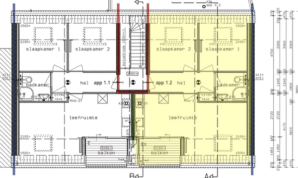 Kamer | 91m² | €1450,-