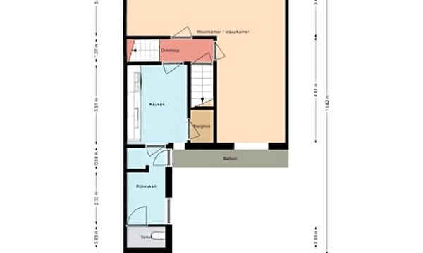 Huis | 120m² | €885,-
