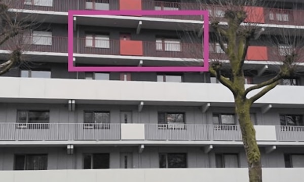 Appartement | 54m² | €710,-